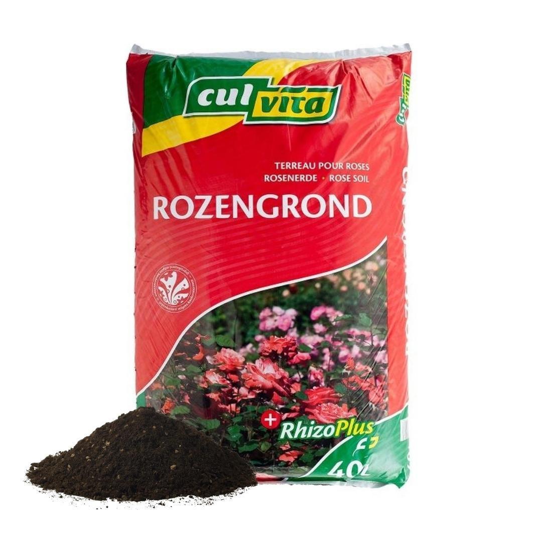 Rosenerde 40 Liter - Blumenerde geeignet für Rosen - Culvita