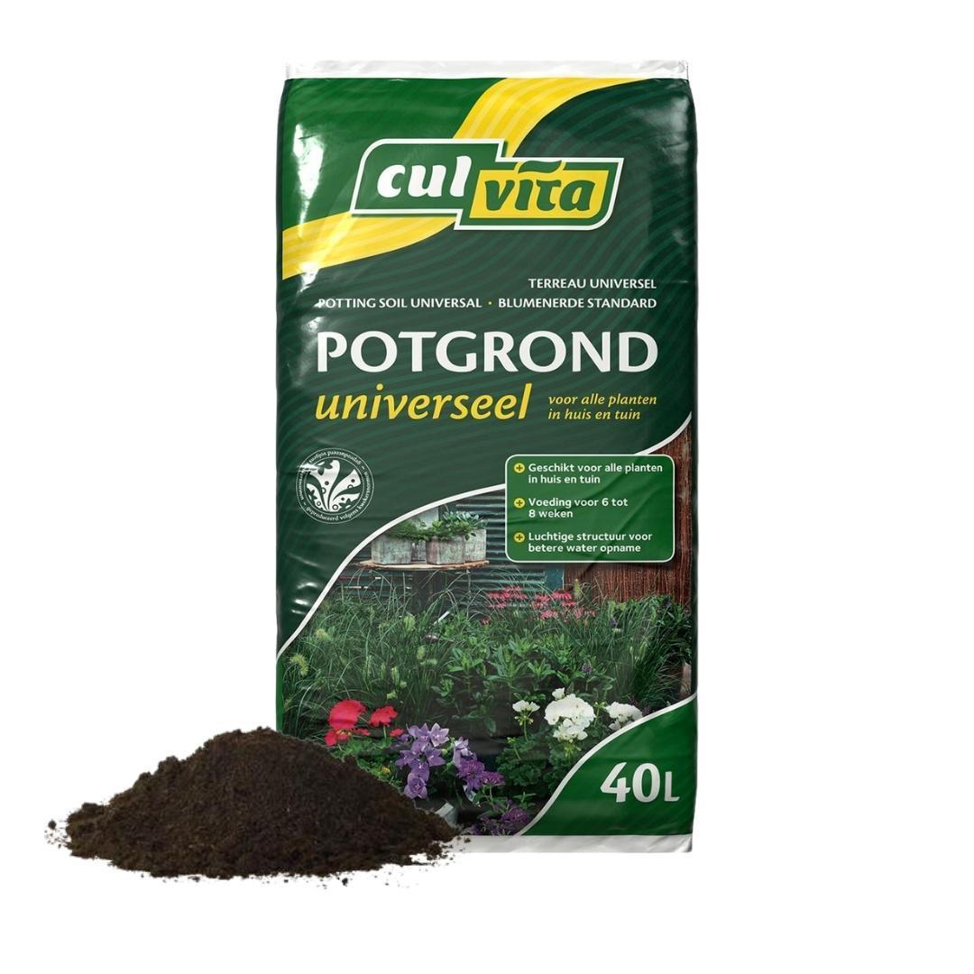 Universelle Blumenerde inklusive 2 Monate Pflanzennahrung 40L