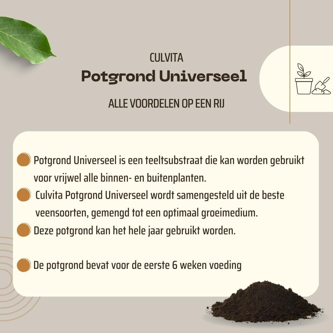 Universelle Blumenerde inklusive 2 Monate Pflanzennahrung 40L