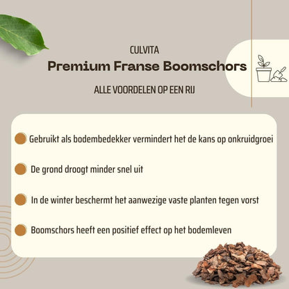Premium-Bodendecker aus französischer Baumrinde – Zierrinde 30–40 mm – Rinde geeignet für den Bau von Gehwegen – 1560 Liter – Palette