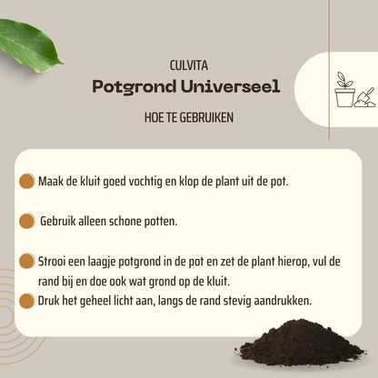 Universelle Blumenerde inklusive 2 Monate Pflanzennahrung 40L