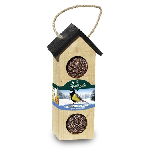 Bird-Buffet | Chalet Feeder Vogelhuisje | 500 gram - Meesjes
